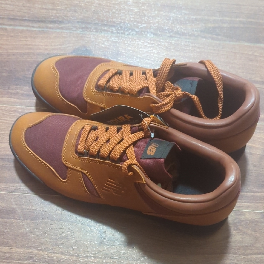 New Balance Men's Sneakers in Brown and Burgundy